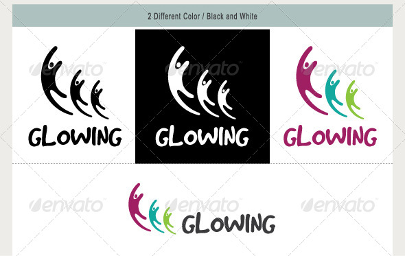 Glowing, Logo Templates | GraphicRiver
