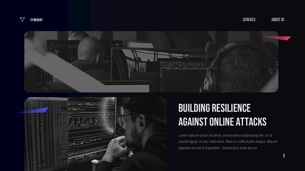 Cyber Security PowerPoint Template, Presentation Templates | GraphicRiver