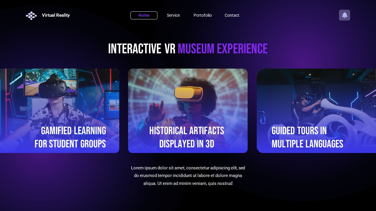 Virtual Reality PowerPoint Template, Presentation Templates | GraphicRiver