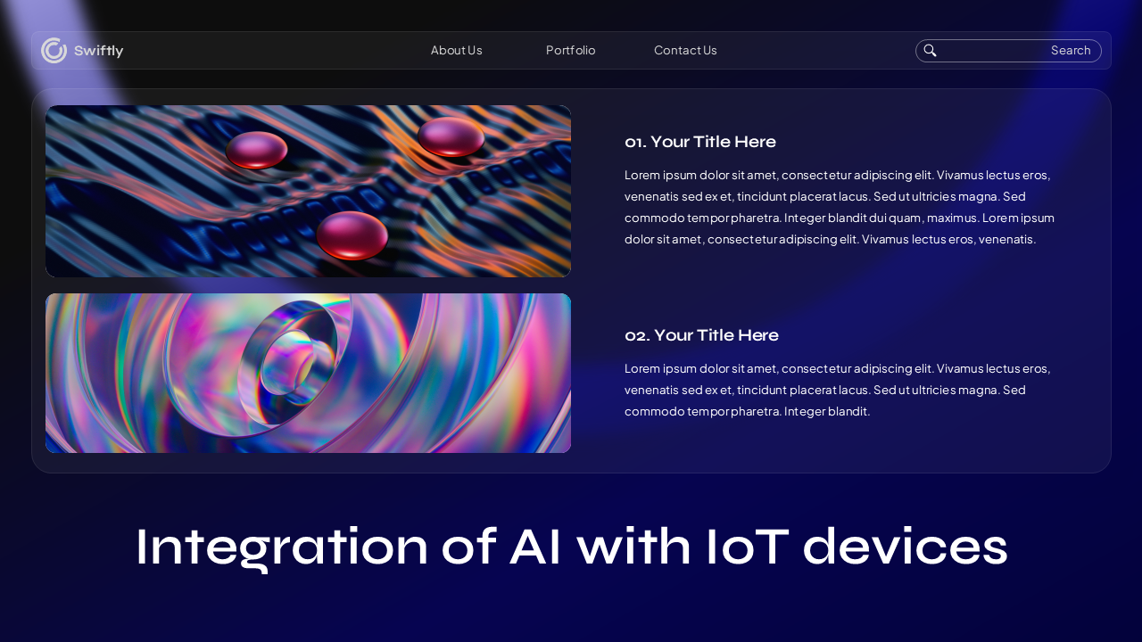 Swiftly - Creative Artificial Intelligence Presentation Template ...