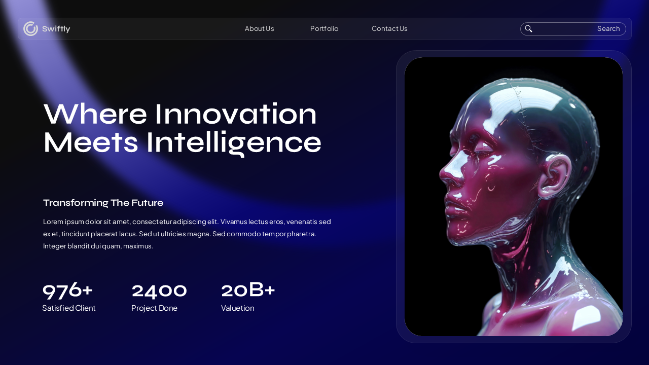 Swiftly - Creative Artificial Intelligence Presentation Template ...