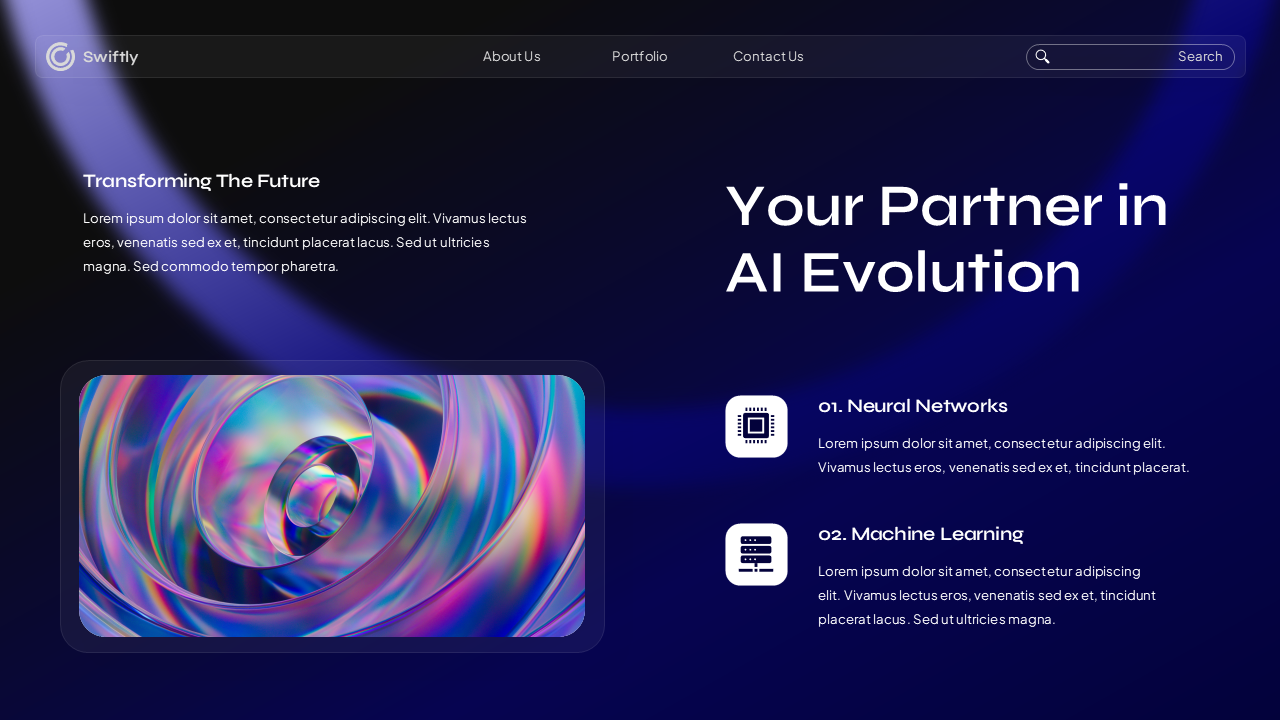 Swiftly - Creative Artificial Intelligence Presentation Template ...