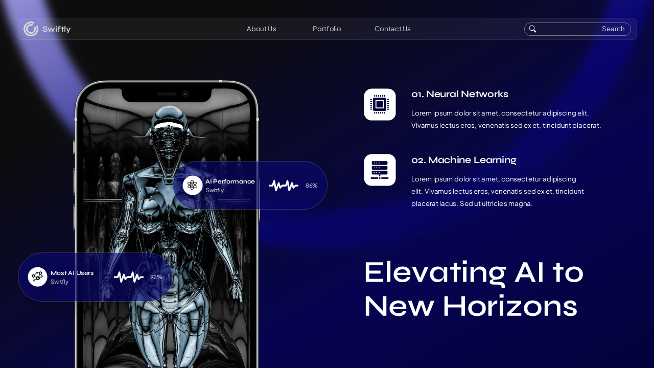 Swiftly - Creative Artificial Intelligence Presentation Template ...