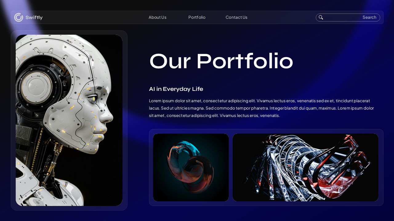 Swiftly - Creative Artificial Intelligence Presentation Template ...