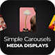 Media Displays - Simple Carousels Media Displays - Simple Carousels - VideoHive Item for Sale