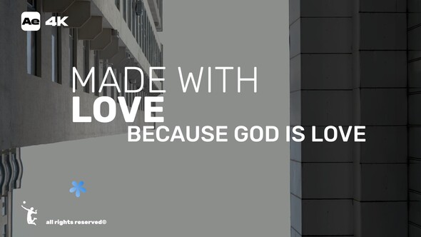 Text Typography Titles template preview