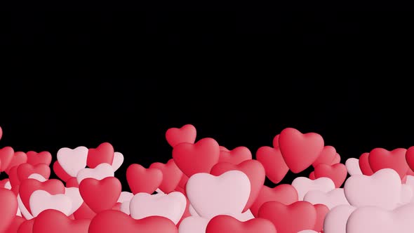 Valentine's Heart Transition in 4K