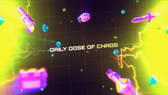 Gamer Intro Openers template preview