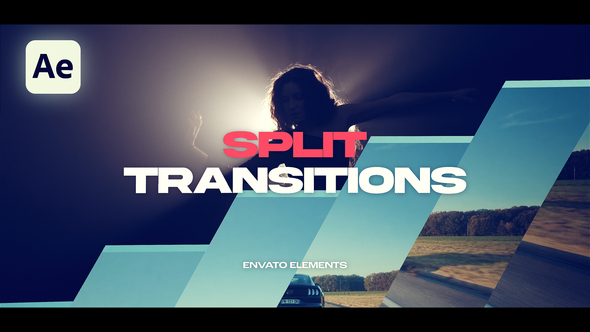 Split Transitions Elements template preview