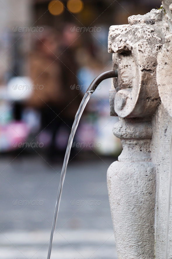 Water Fountain - Stock Photo - Images