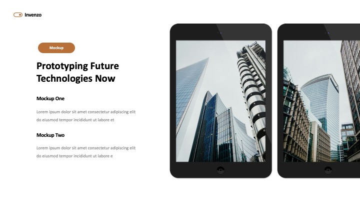 Powerpoint Visual Appling Example For Invent Invenzo - Innovation Presentation Power Point Template, Presentation ...