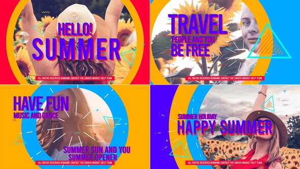 Summer Opener Openers template preview