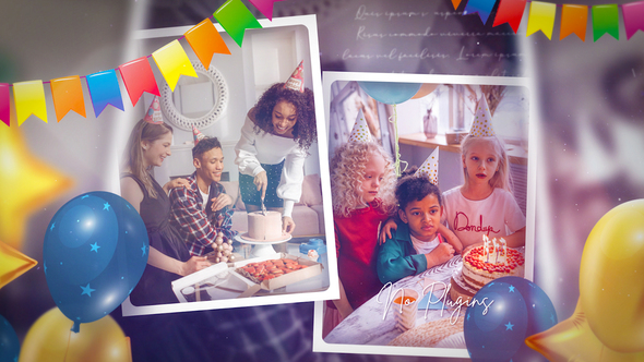 Happy Birthday Openers template preview