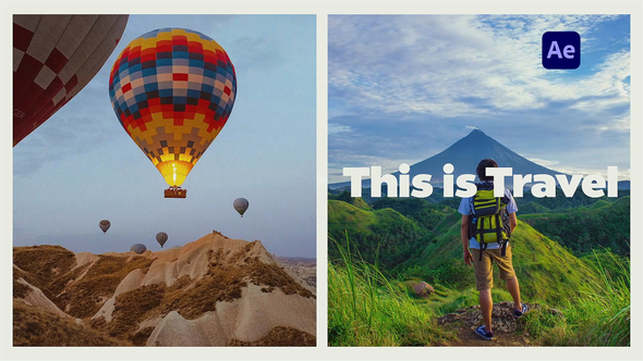 Travel Slideshow Opener Openers template preview