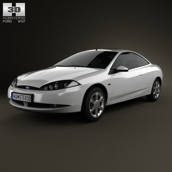Ford Cougar 2002 - 3DOcean Item for Sale