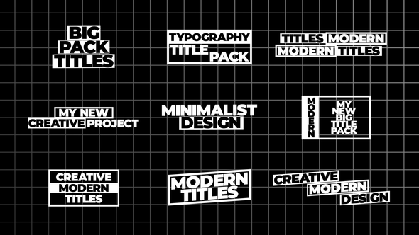 Text Animation V4.0 | AE Titles template preview