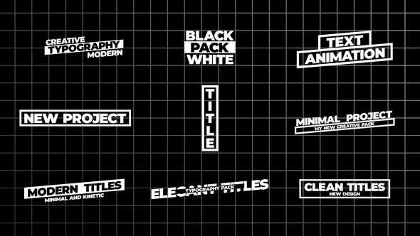 Text Animation V5.0 | AE Titles template preview