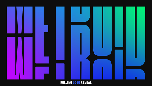 Rolling Logo Logo Stings template preview