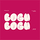 Bogu Bogu Fat Bubble Graffiti Font