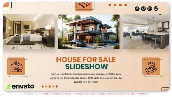 House For Sale - Promotion Presentation Product Promo template preview