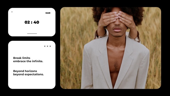 Split Screen Titles Titles template preview