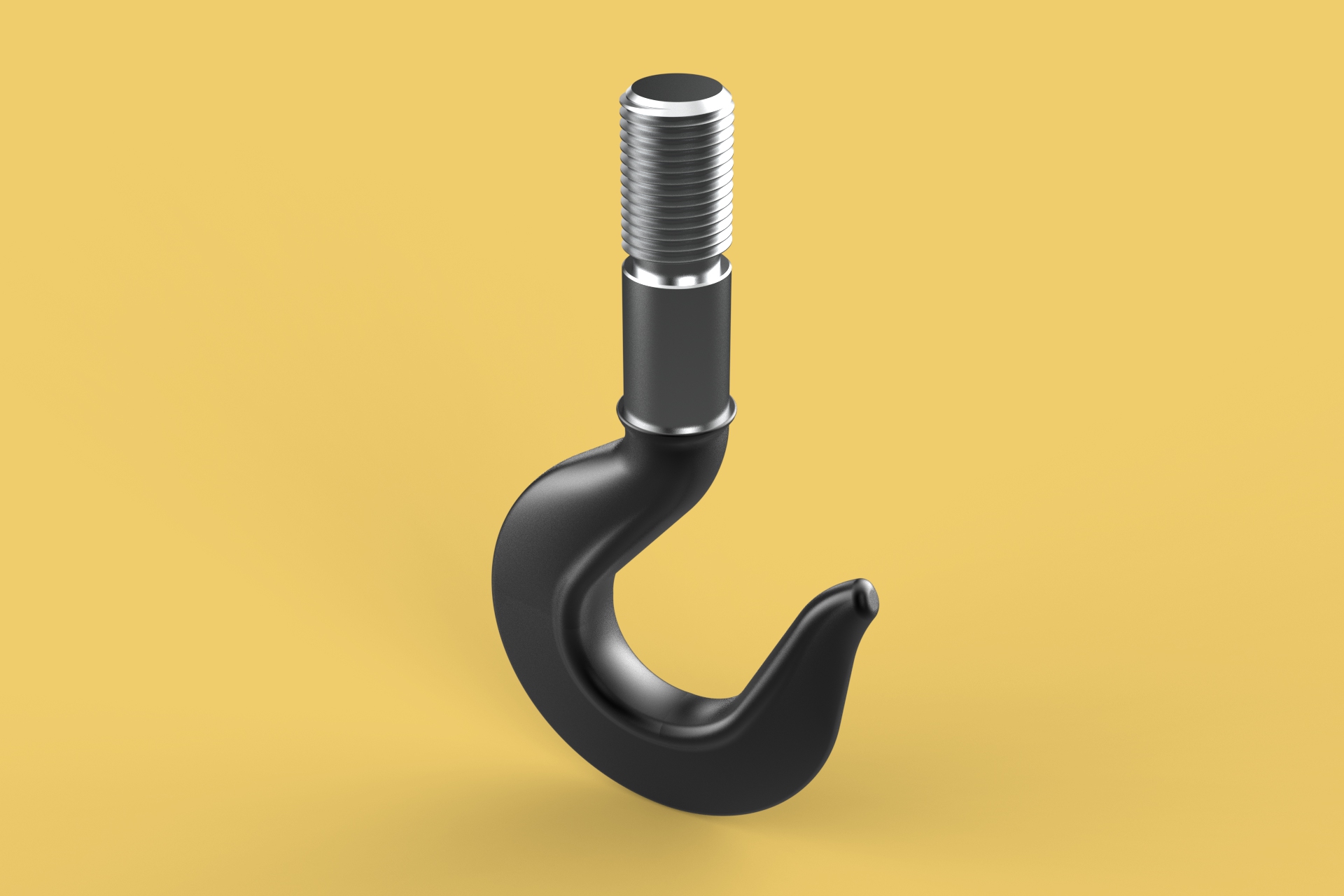 Cast Iron Hook Forged Single Lifting Crane Hooks Hoist Winch Ton