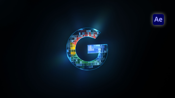 Pixel Scan Logo Logo Stings template preview