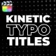 Kinetic Typography Titles / FCPX Kinetic Typography Titles / FCPX - VideoHive Item for Sale