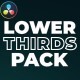 Lower Thirds Pack / DR - VideoHive Item for Sale
