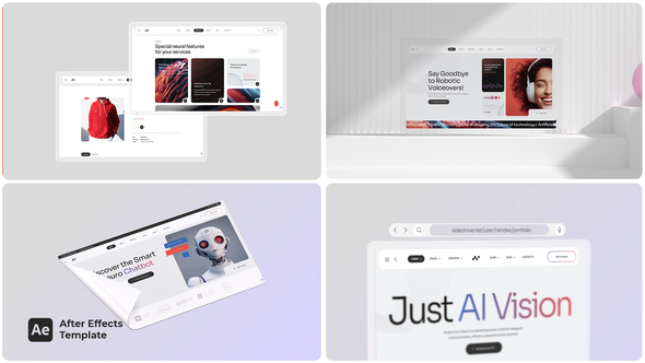 Website Mockup Promotion Product Promo template preview