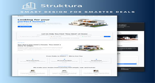 Real Estate Landing Page Design
