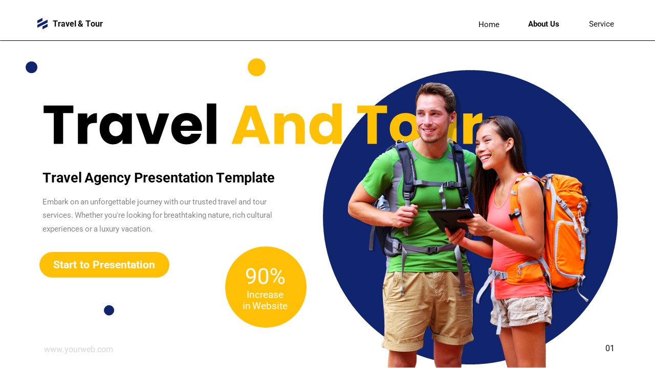 Travel And Tour PowerPoint Template, Presentation Templates | GraphicRiver