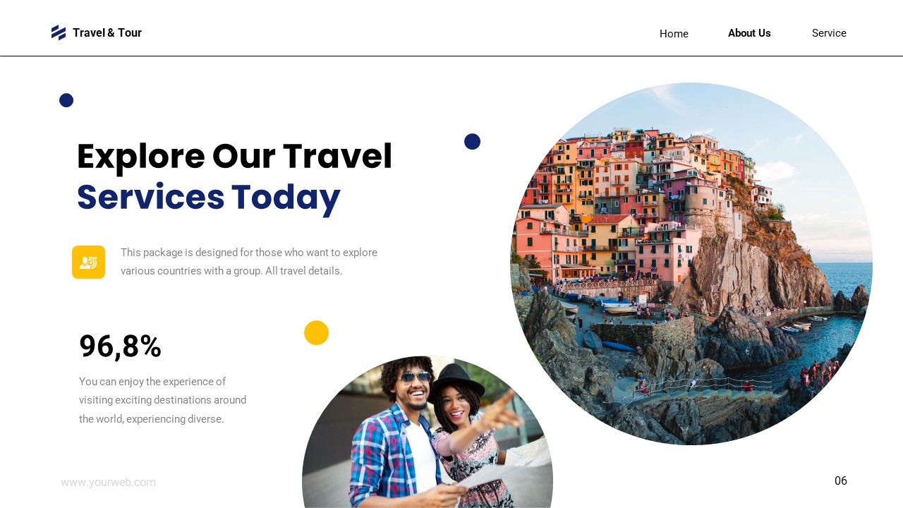 Travel And Tour PowerPoint Template, Presentation Templates | GraphicRiver
