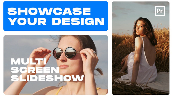 Multiscreen Slideshow for Premiere Pro Premiere Pro template preview