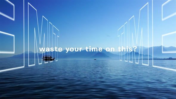 Typography Intro Slideshow Video Displays template preview