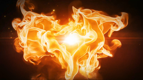 Fire Logo Logo Stings template preview