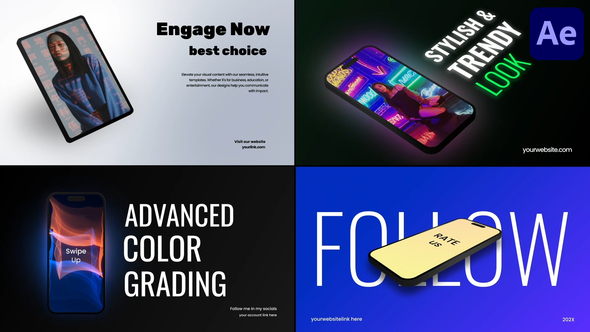 Device MockUp | After Effects Openers template preview