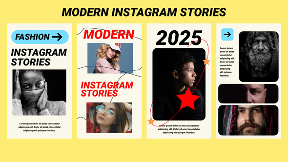 Modern Instagram Stories | AE Titles template preview