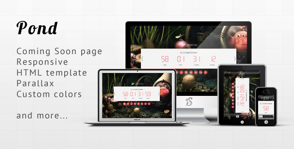 Pond - Responsive - ThemeForest 5323521