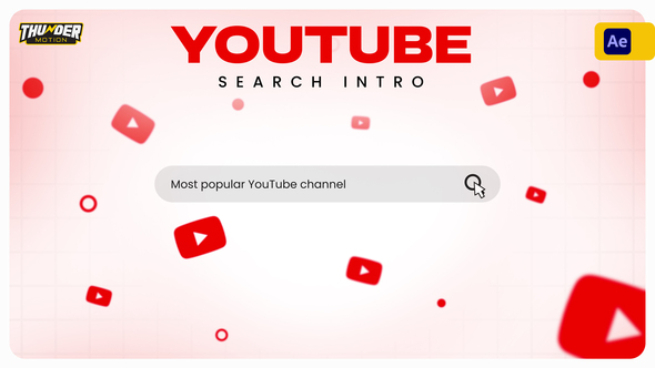 Clean Youtube Search Intro Openers template preview