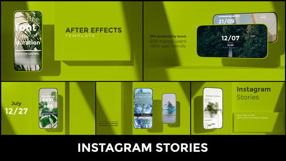 Instagram Stories Product Promo template preview