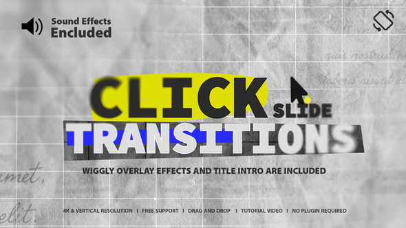 Camera Transitions Elements template preview