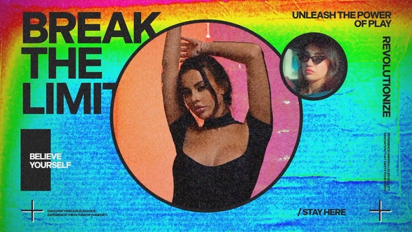 PopType Slides Premiere Pro template preview