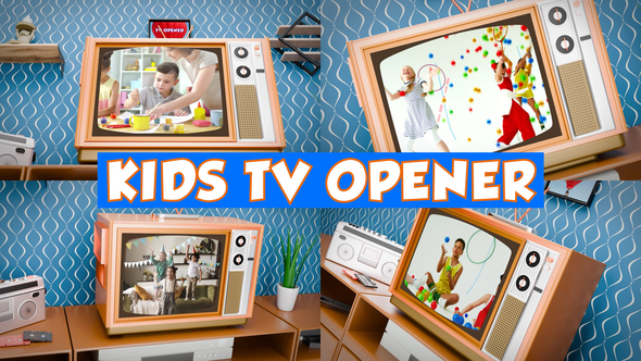 Kids TV Opener Openers template preview