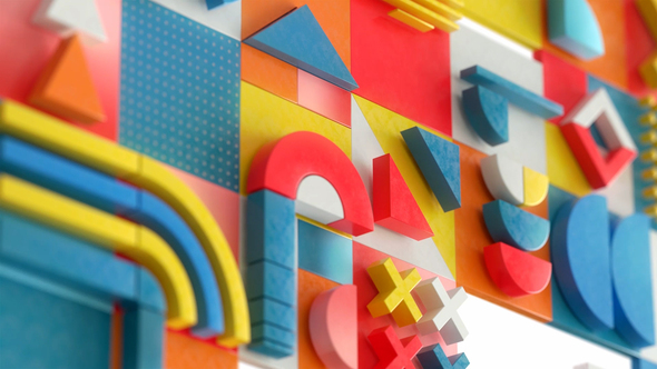 3D Abstract Logo Openers template preview