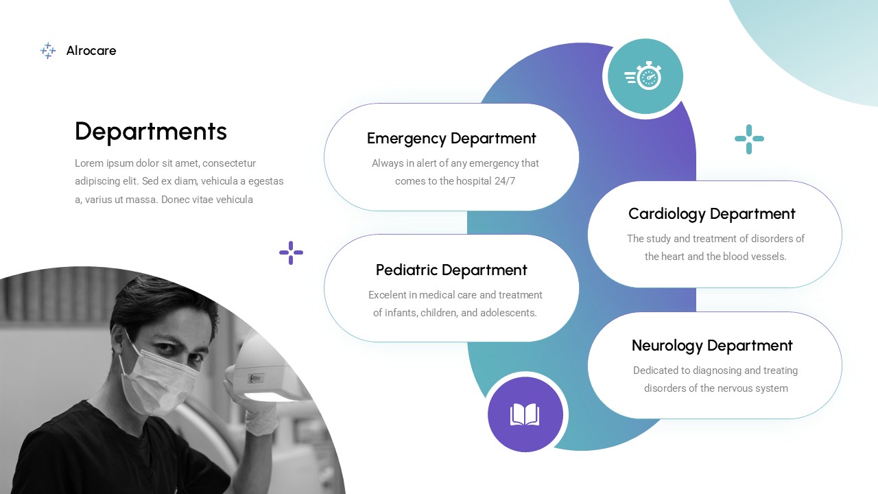 Healthcare Google Slide Template, Presentation Templates | GraphicRiver