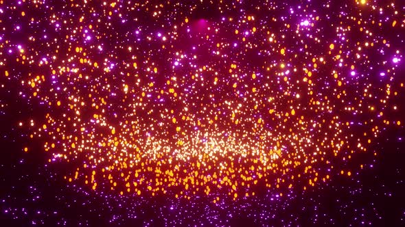 Background Particle For The Presentation Of Performance Show Colored 4K alt