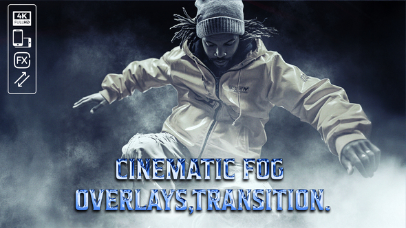 Cinematic Fog Overlays Transitions Overlays Bundle Vertical Version Included Elements template preview