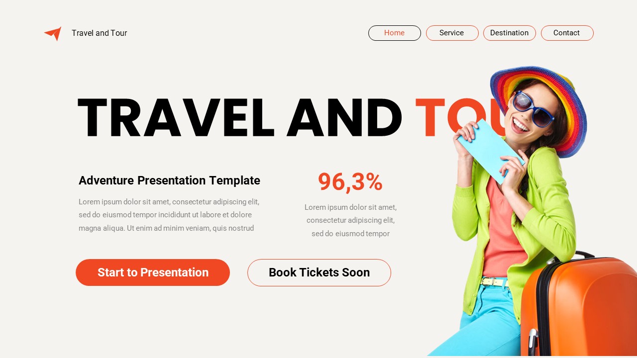 Travel And Tour PowerPoint Template, Presentation Templates | GraphicRiver