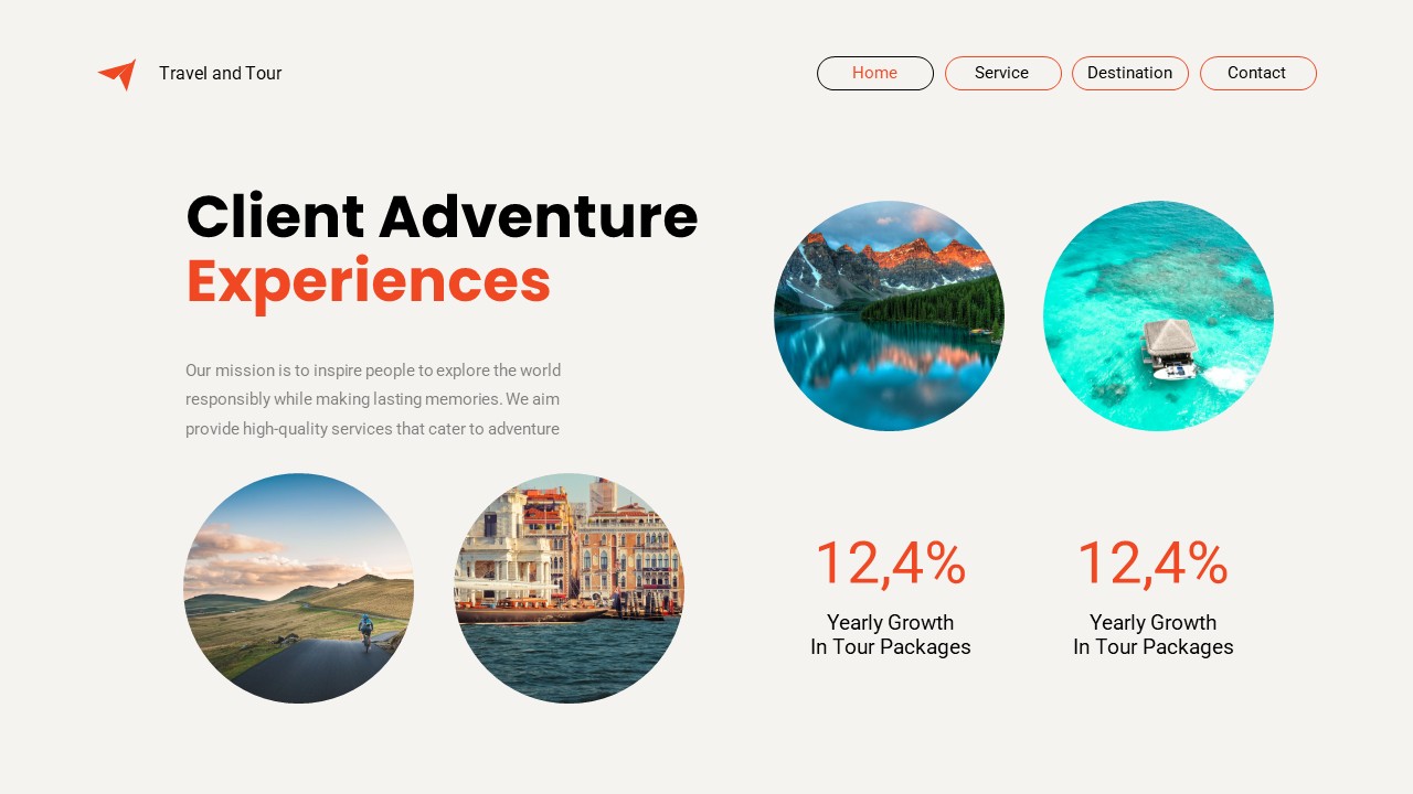 Travel And Tour PowerPoint Template, Presentation Templates | GraphicRiver